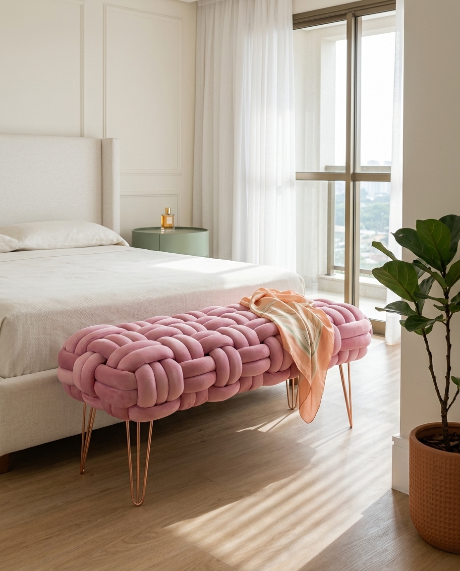 Recamier Casa Rosada Rosa Chiclete image number 4
